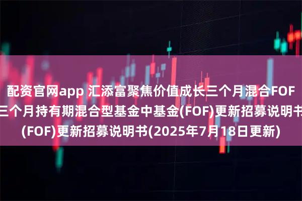 配资官网app 汇添富聚焦价值成长三个月混合FOF: 汇添富聚焦价值成长三个月持有期混合型基金中基金(FOF)更新招募说明书(2025年7月18日更新)