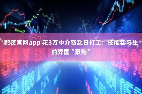 配资官网app 花3万中介费赴日打工：技能实习生的异国“豪赌”